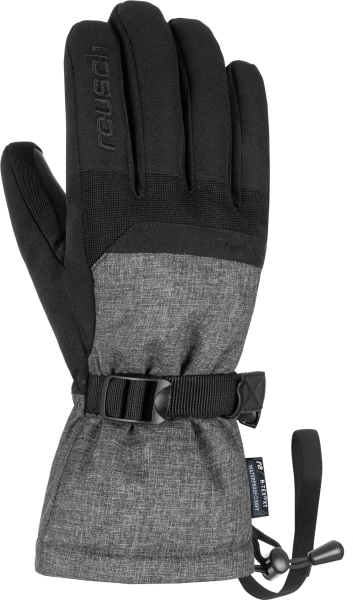 Reusch Outset R-TEX® XT 6301261 7721 black grey front